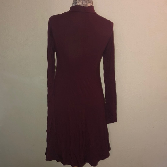 Express cut out choker fit and flare dress - Picture 2 of 4